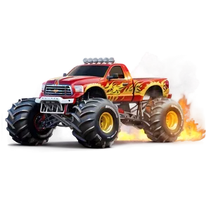 Monster Truck Wildfire PNG Kpw15 PNG