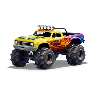 Monster Truck Wildfire PNG Lqv21 PNG