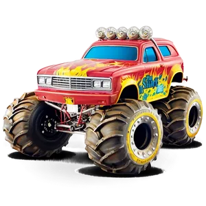 Monster Truck X-treme PNG Vwn98 PNG