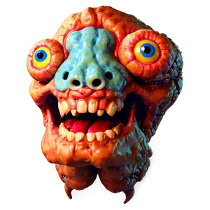 Monster With Multiple Heads PNG Hxq