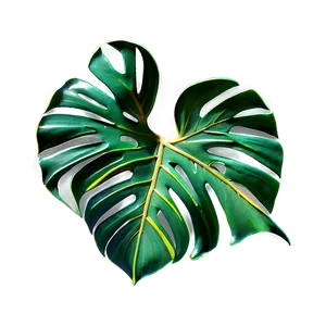 Monstera Leaf Mosaic PNG 05232024 PNG