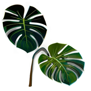 Monstera Leaf Pattern Png Cyp6 PNG image