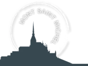 Mont Saint Michel Silhouette PNG image