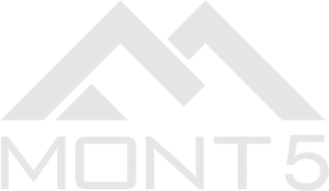 Mont5 Logo Blue Triangles PNG