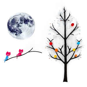 Moon And Fairy Tale Png Fdl9 PNG image