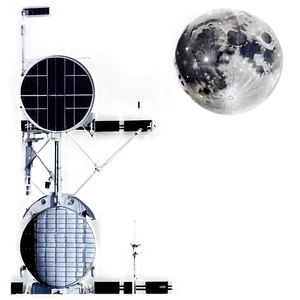Moon And Satellite Transparent PNG 28 PNG
