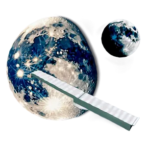 Moon And Satellite Transparent PNG Fwc PNG