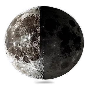 Moon Casting Shadows PNG 06132024 PNG