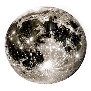 Moon D PNG image