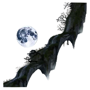 Moon Illuminated Path PNG Ycf83 PNG