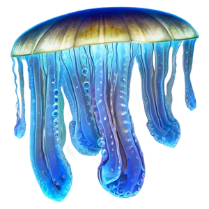 Moon Jelly In Magical Ocean PNG 06292024 PNG