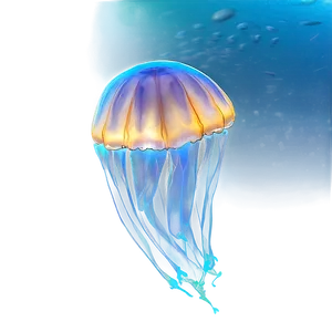 Moon Jelly In Serene Waters PNG 06292024