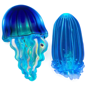 Moon Jelly With Aquatic Glow PNG Ipe PNG
