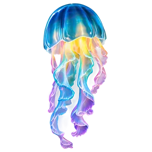 Moon Jelly With Aurora Effect PNG Yvm46 PNG
