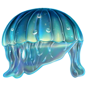 Moon Jelly With Shimmering Effect PNG Wrn PNG