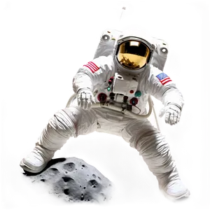 Moon Landing Astronaut PNG 81