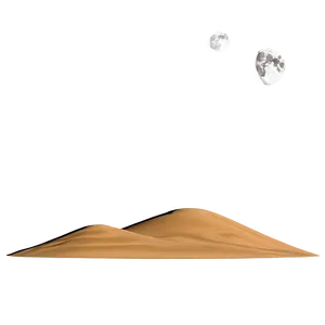 Moon Over Desert Dunes Png 74 PNG image