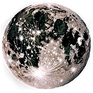 Moon Set Against Twilight PNG 64 PNG