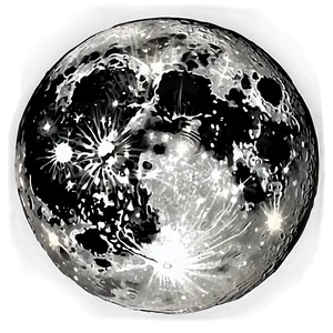 Moon Set Against Twilight PNG Dwu PNG