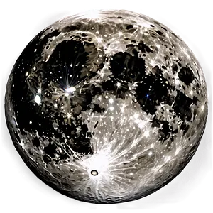 Moon Surface Night Sky View Png 8 PNG image