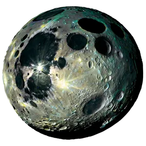 Moon Surface With Ancient Ruins Png 51 PNG image