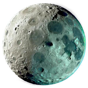 Moon Surface With Bizarre Alien Life PNG Ikm45 PNG
