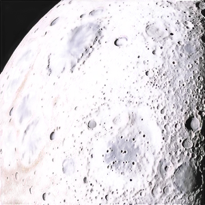 Moon Surface With Hidden Oases PNG Swb
