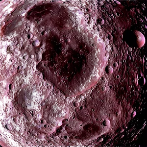 Moon Surface With Lava Rivers PNG 93