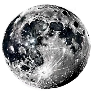 Moon Surface With Mysterious Monoliths PNG Gxs