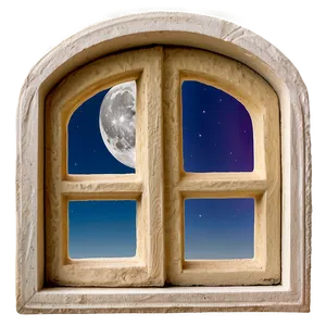 Moon Through Window Transparent PNG Jjr PNG