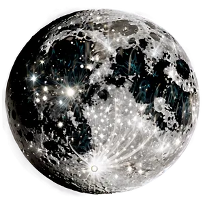 Moon With Clouds Transparent PNG 05252024 PNG