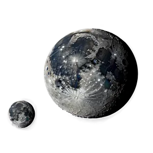 Moon With Craters Transparent PNG 05252024 PNG