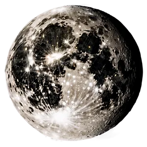 Moon With Halo Transparent PNG 05252024