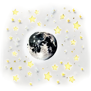 Moon With Stars Transparent PNG 45 PNG