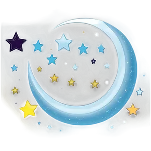 Moon With Stars Transparent PNG 54 PNG