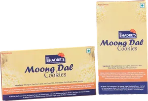 Moong Dal Cookies Packaging Design PNG image