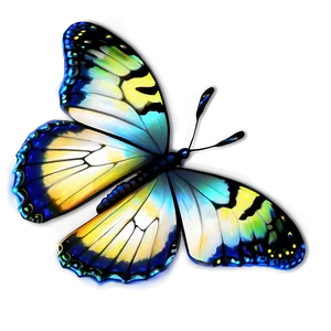 Moonlit Glow Butterfly PNG 06272024