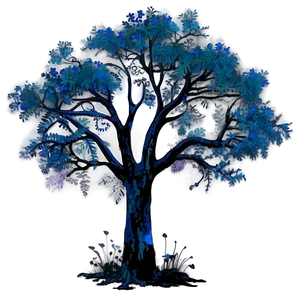 "moonlit Shadow Tree PNG" 04302024