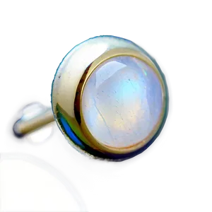 Moonstone Nose Stud PNG 87