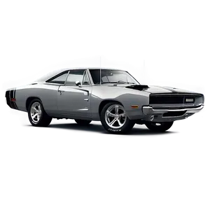 Mopar Charger Illustration Png 06252024 PNG image