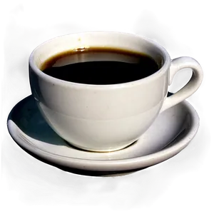 Morning Black Coffee Cup Png Efj13 PNG image