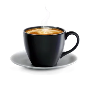 Morning Black Coffee Cup Png Xns PNG image