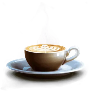 Morning Latte Art PNG Qqi3 PNG