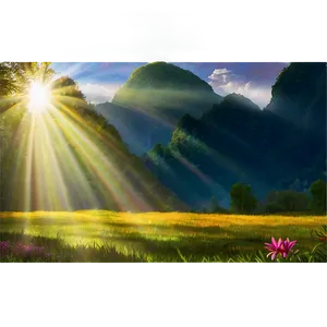 Morning Sun Rays Png 05242024 PNG image