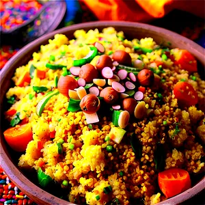 Moroccan Couscous Salad Png Tbv17 PNG image