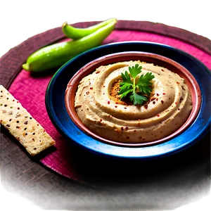 Moroccan Hummus With Ras El Hanout Png 06252024 PNG image