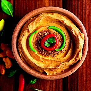 Moroccan Hummus With Ras El Hanout Png 06252024 PNG image