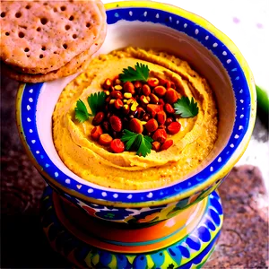 Moroccan Hummus With Ras El Hanout Png Uli41 PNG image