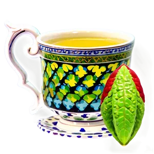 Moroccan Mint Tea PNG 77