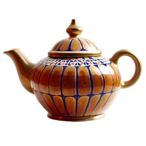 Moroccan Teapot PNG Mww